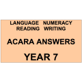 Package Year 7 - Answers